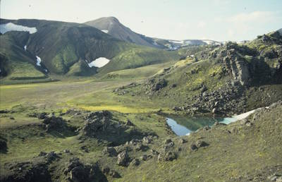Landmannalaugar and the centre.